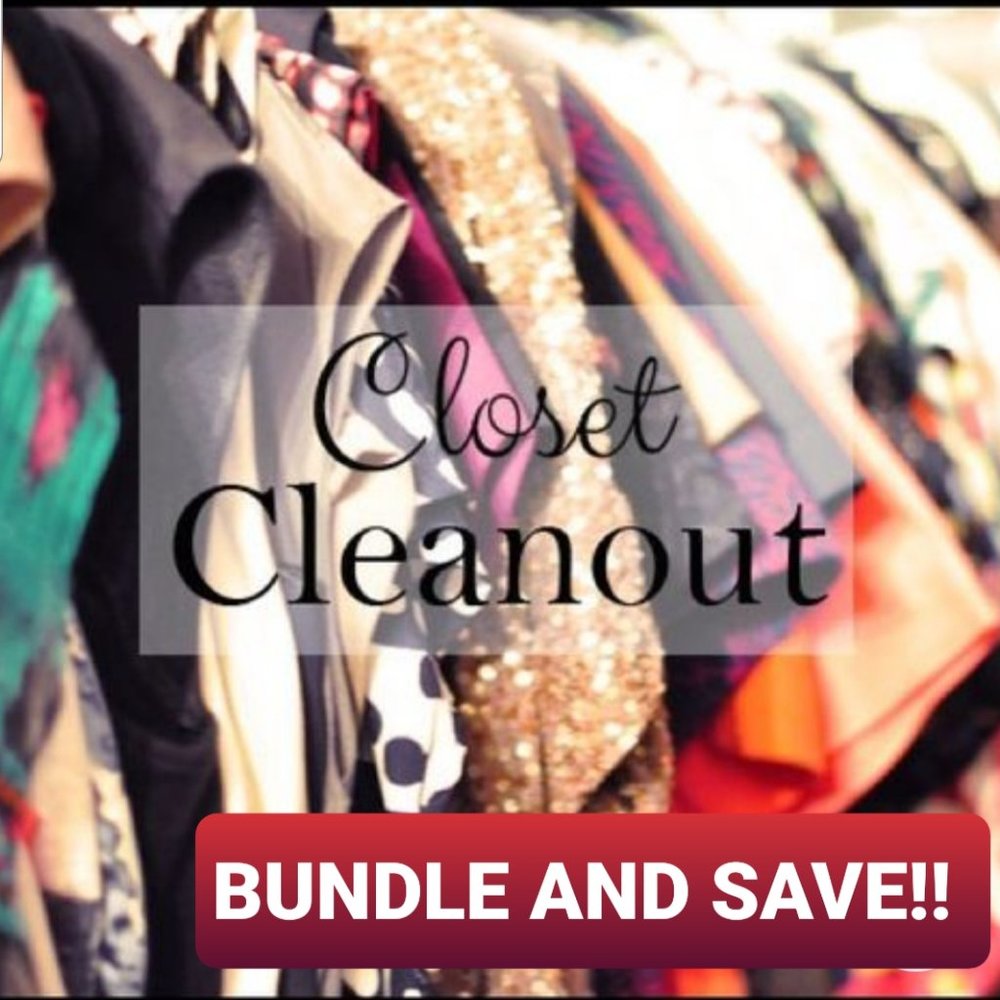 Closet Clear Out Bundle 4 or more and SAVE!